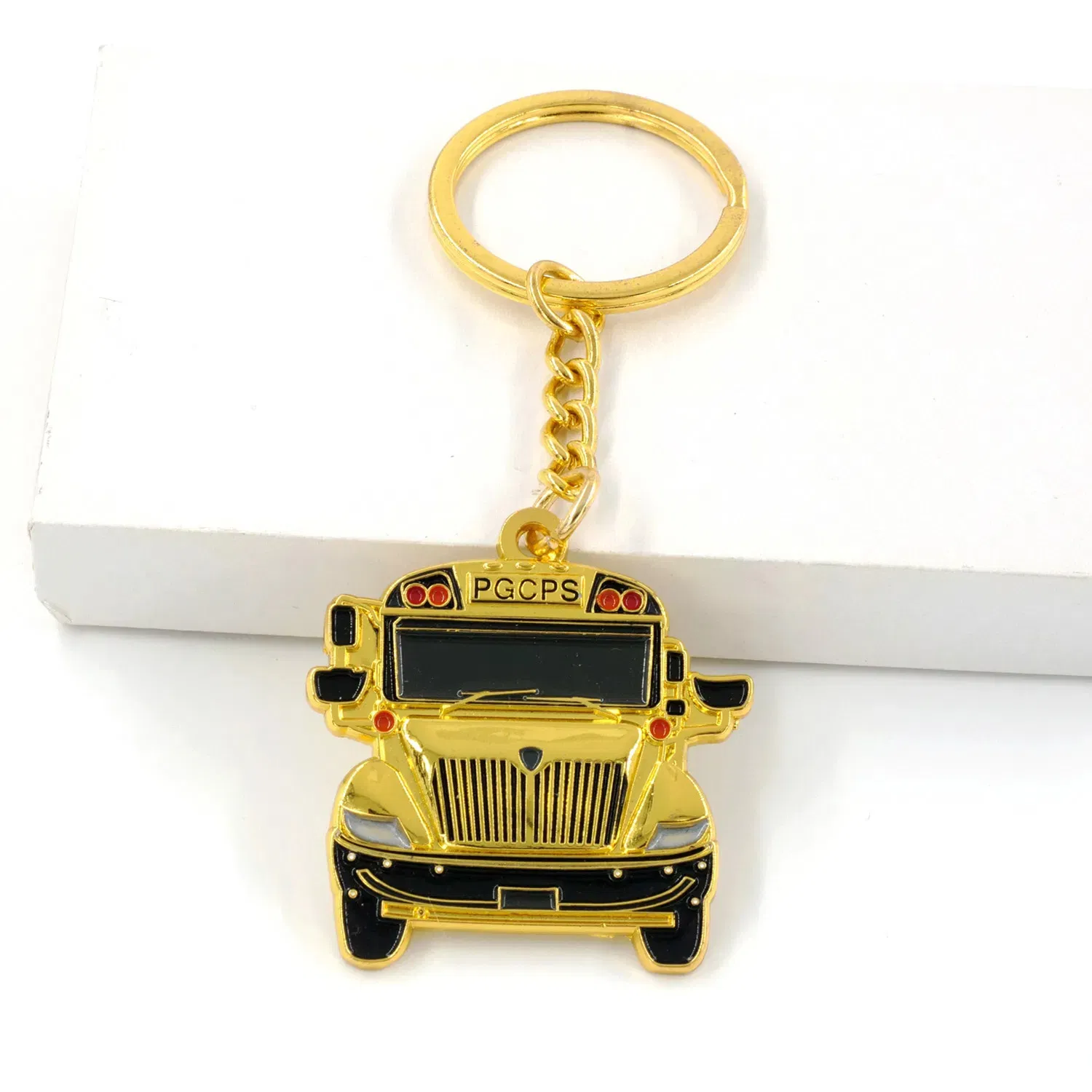 Wholesale Customized Manufacture 3D Embossed Shape Metal Keychain