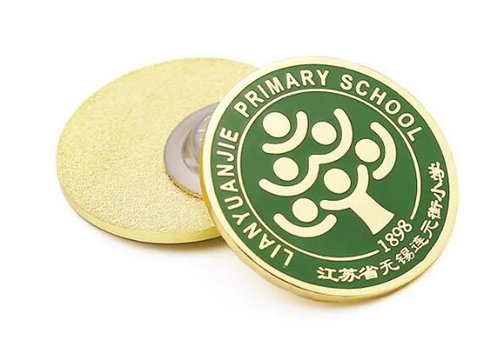 Metal Magnetic Badge Detail 5