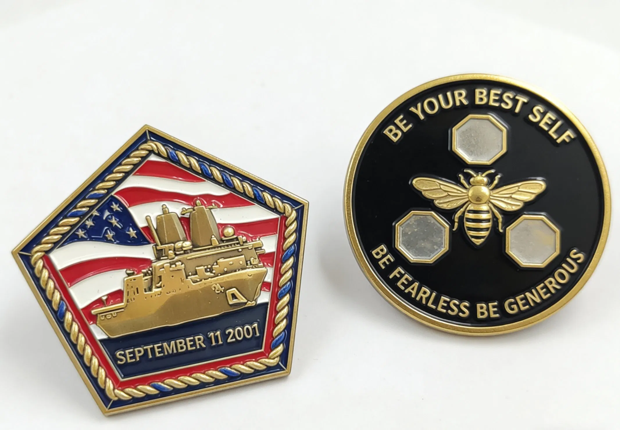High-Quality Challenge Coins for Military and Corporate Awards