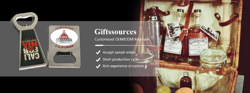 Multifunction Key Chain Customized Fancy Guitar Bottle Opener