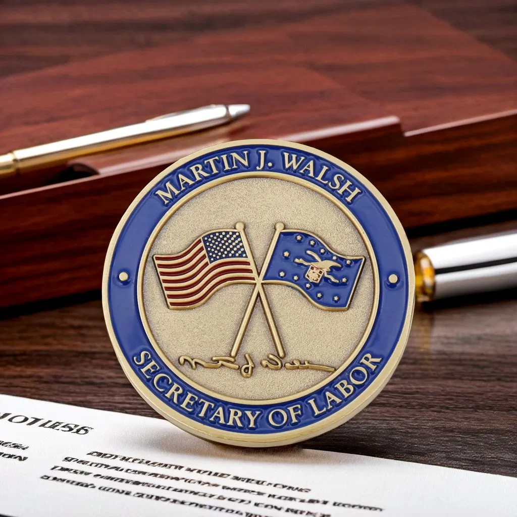 Custom 3D Metal Round Souvenir Coin Limited Edition Commemorative Coin