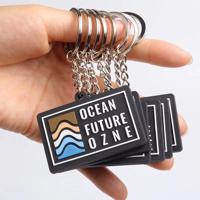 Custom Rubber Keychain 5