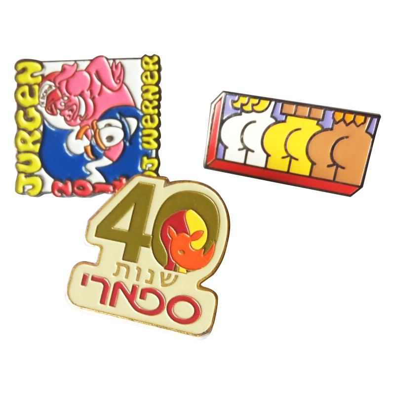 Custom Hight Quality Metal Soft Hard Enamel Badge Anime Cartoon Badge