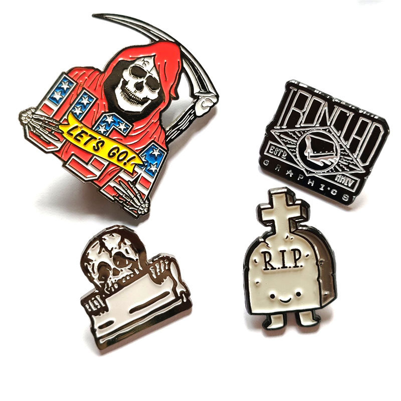 Custom Anime Enamel Pins - Unique Metal Lapel Accessories for Fashion