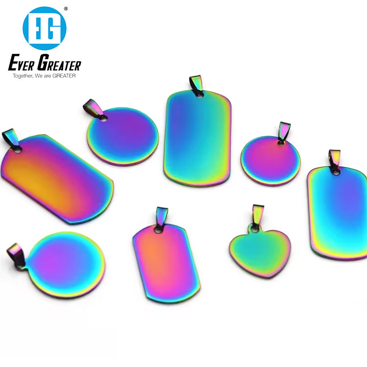 Custom High Quality Support Animal Stainless Steel Dog Tag Pet Tags