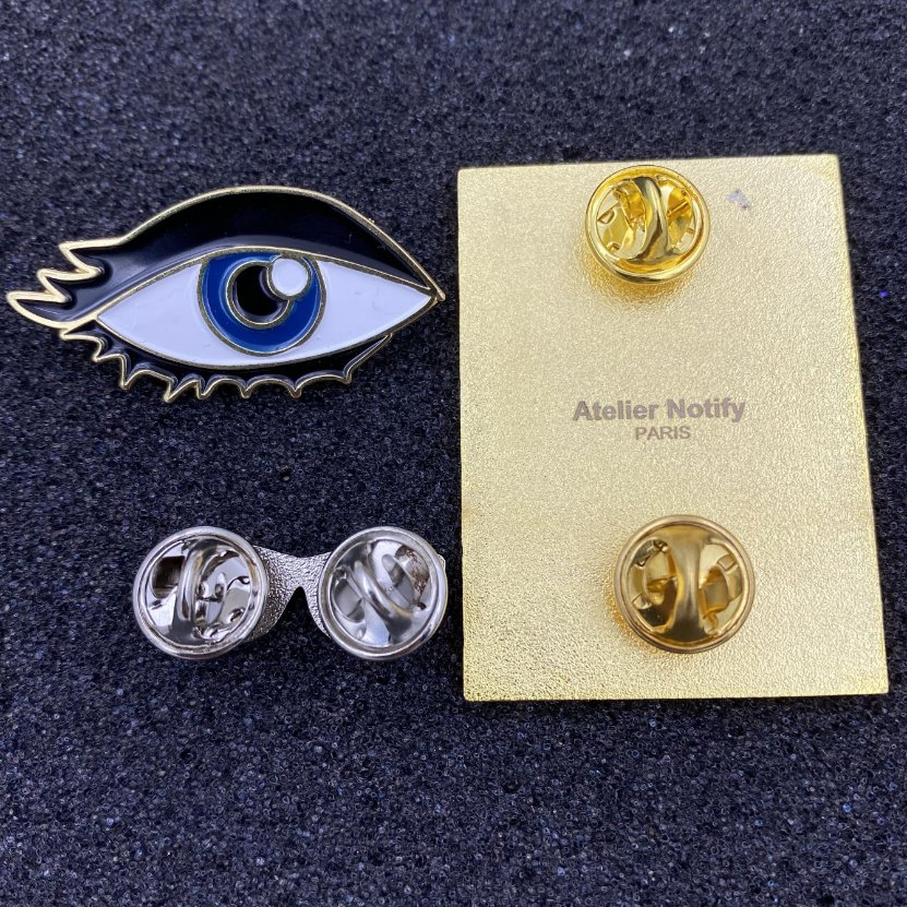 Wholesale Cute Enamel Pins with Magnet Backs for Gift Shops, Decorative Souvenir Custom Metal Enamel Lapel Pin