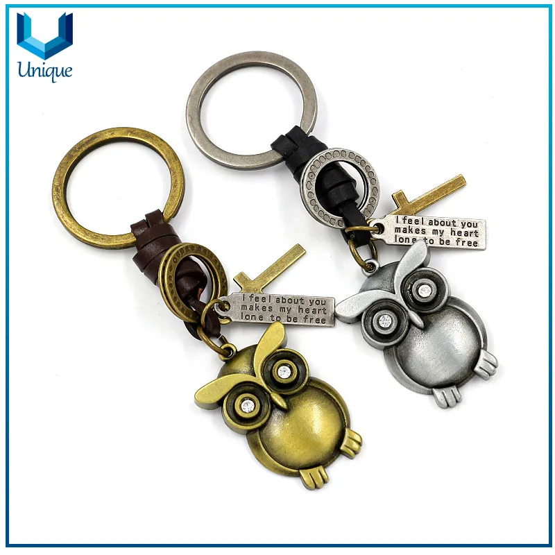 Leather Keychain Detail 3