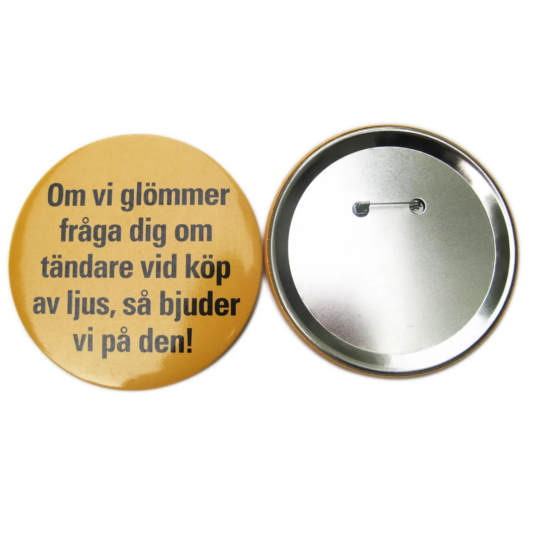 Metal Button Badge 6