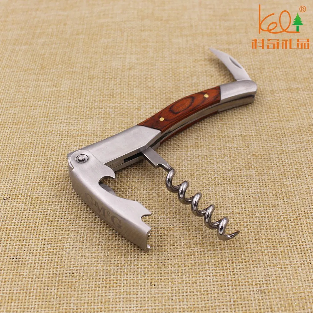 Custom Multifunction Metal Bottle Corkscrew Wine Opener Corkscrew