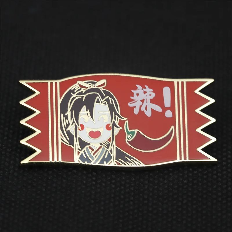 Elegant Custom Logo Metal Soft Enamel Badge Lapel Pins