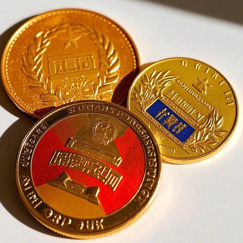 China Manufacturer Custom Antique Nickel Plated Soft Enamel Old Collectible Embossed Brass Silver Gold Metal Challenge Coin