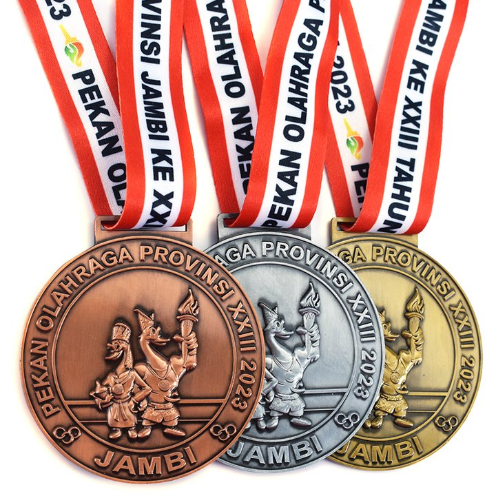 Souvenirs Award Medals Custom Double Side Die Stamping Metal Sports Medals Gold Silver Copper 2D 3D Championship Medals