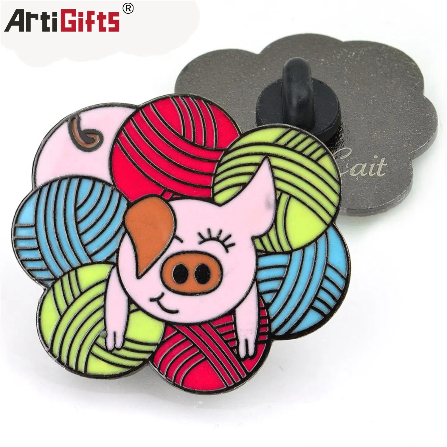 Custom Various Cute Cartoon Anime Character Metal Badge Soft Enamel Lapel Pin