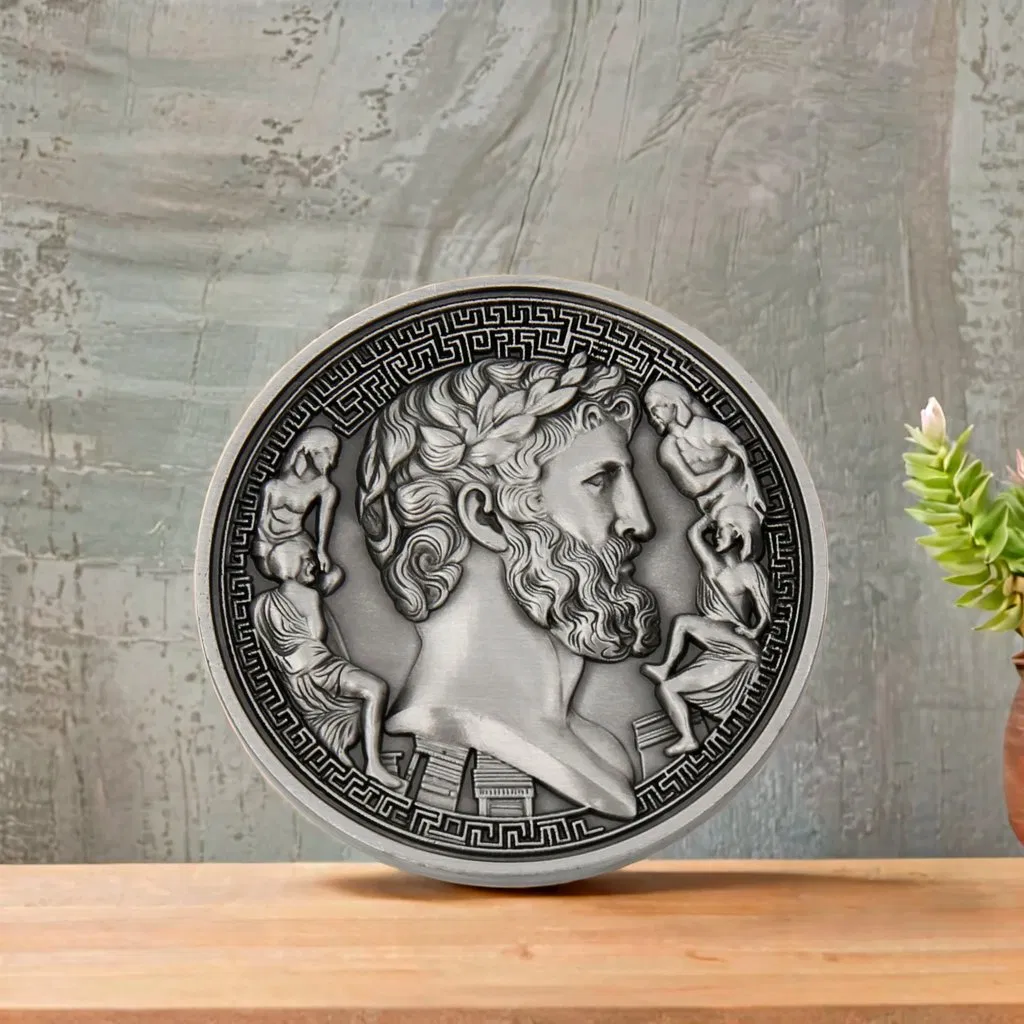 Custom 3D Metal Round Souvenir Coin Limited Edition Commemorative Coin