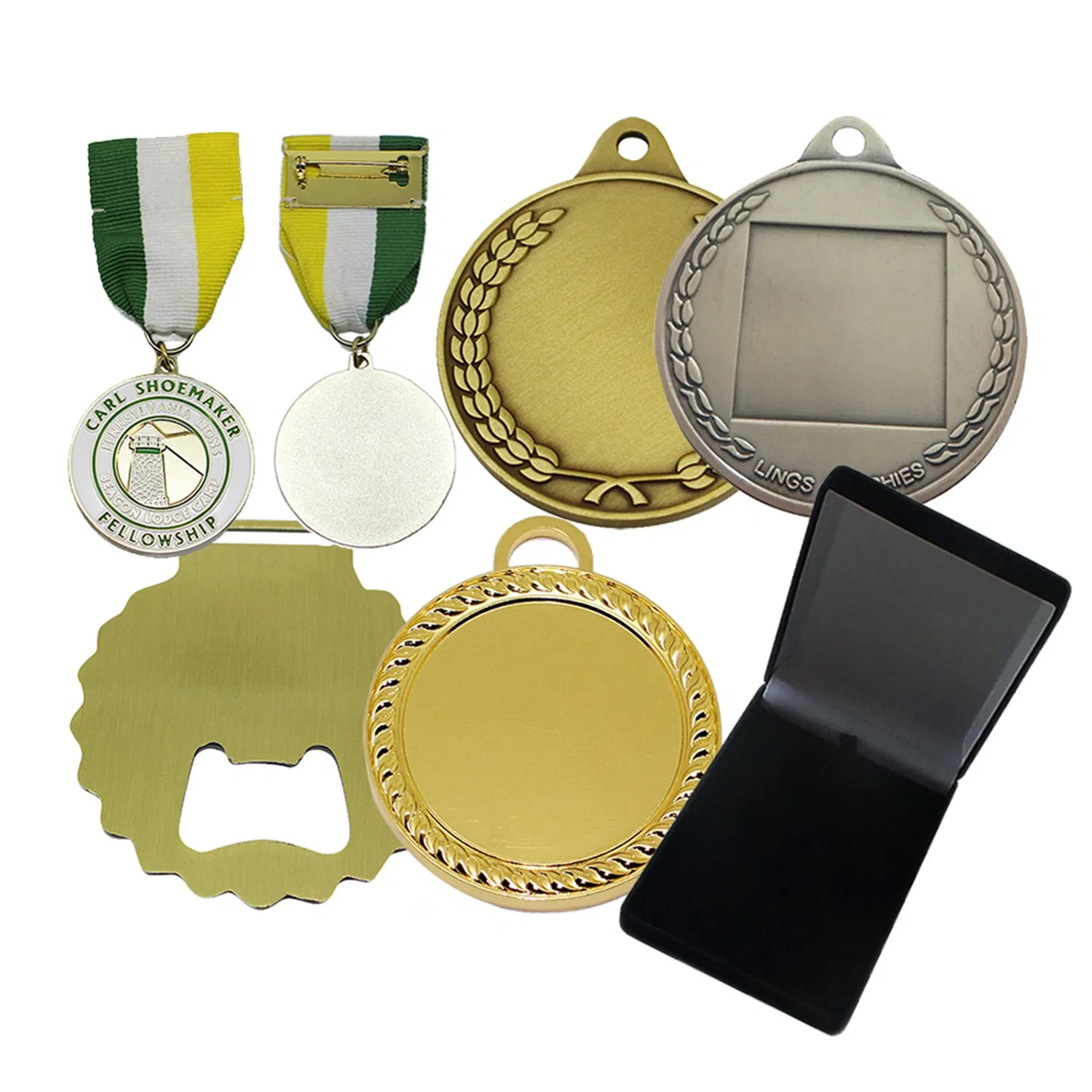 Souvenir Table Tennis Cartoon Gold Metal Custom Commemorative Futsal Design Your Own Bronze Soccer Medals