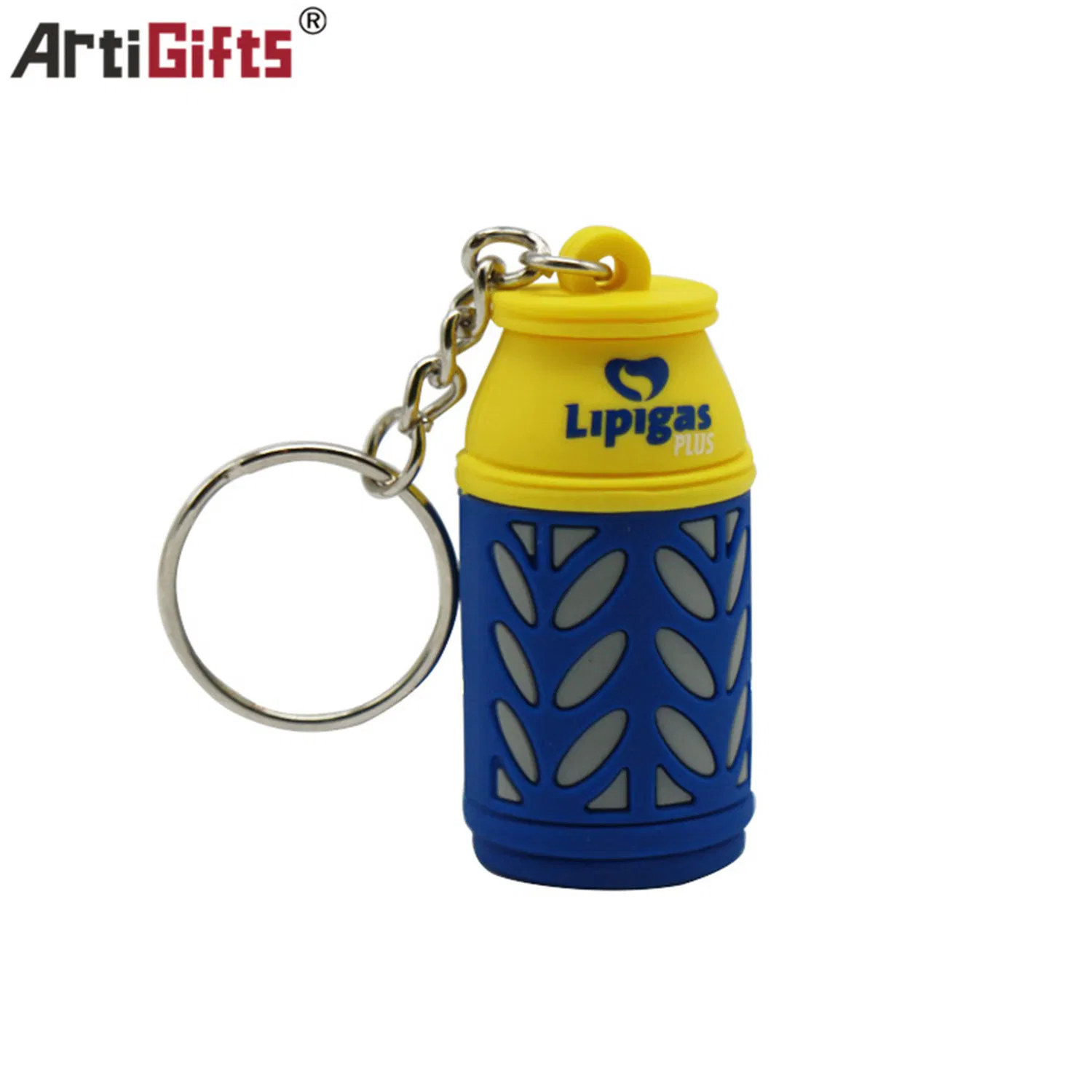 Customized 3D Cartoon PVC Soft Rubber Plastic Keychain