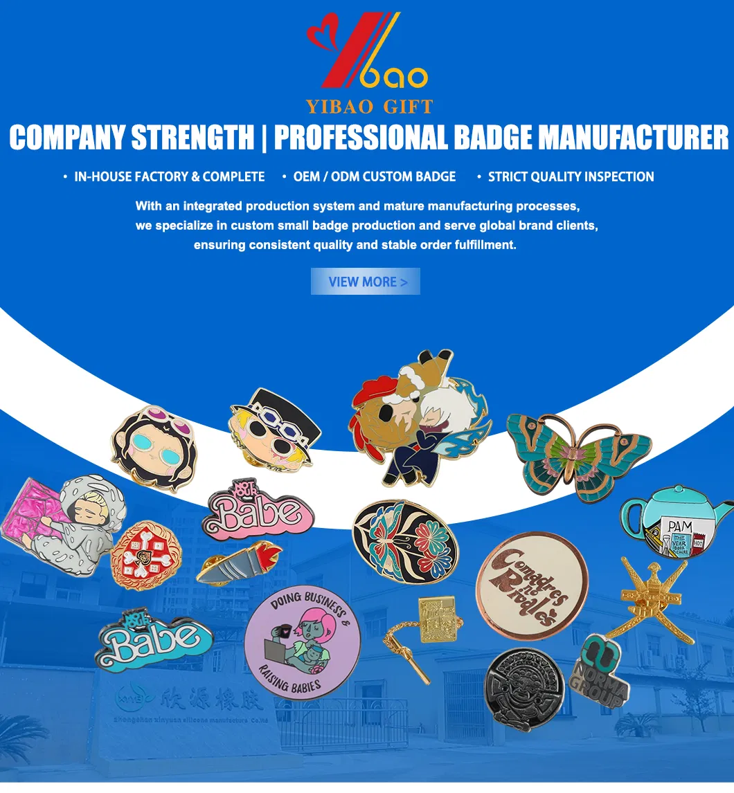 Custom Enamel Pins Banner