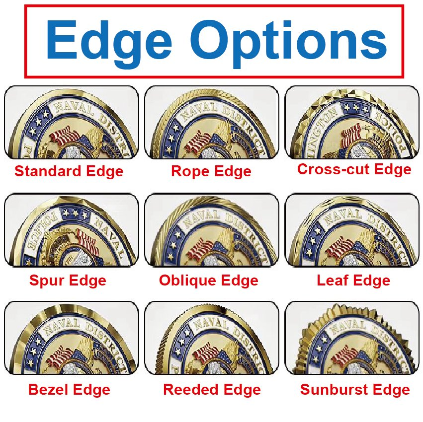 Custom Metal Military Challenge Coin Antique Plating 3D Design Coin for Souvenir