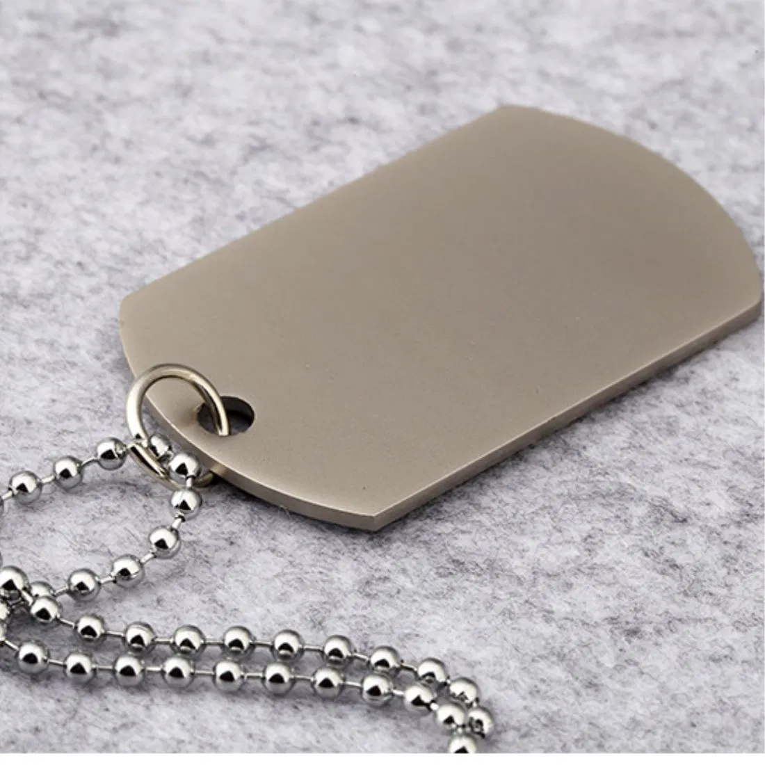 ID Paw Embossed Us National Flag Logo Customized Stainless Steel Pet Metal Crafts Dog Tag for Sale
