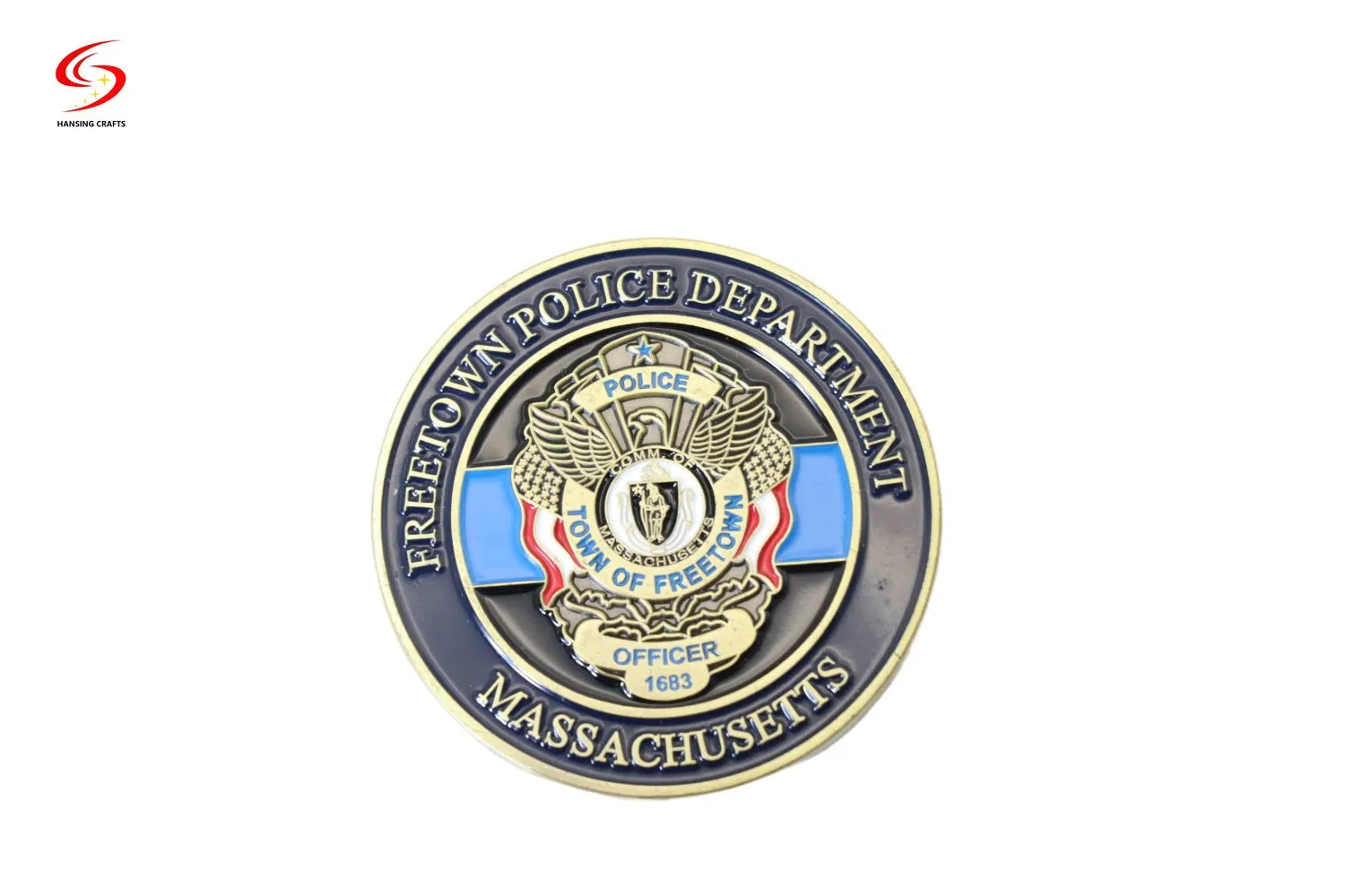 Custom 2D 3D Antique Gold Bronze Plated Challenge Coin Souvenir Token Coins Commemorative Coin