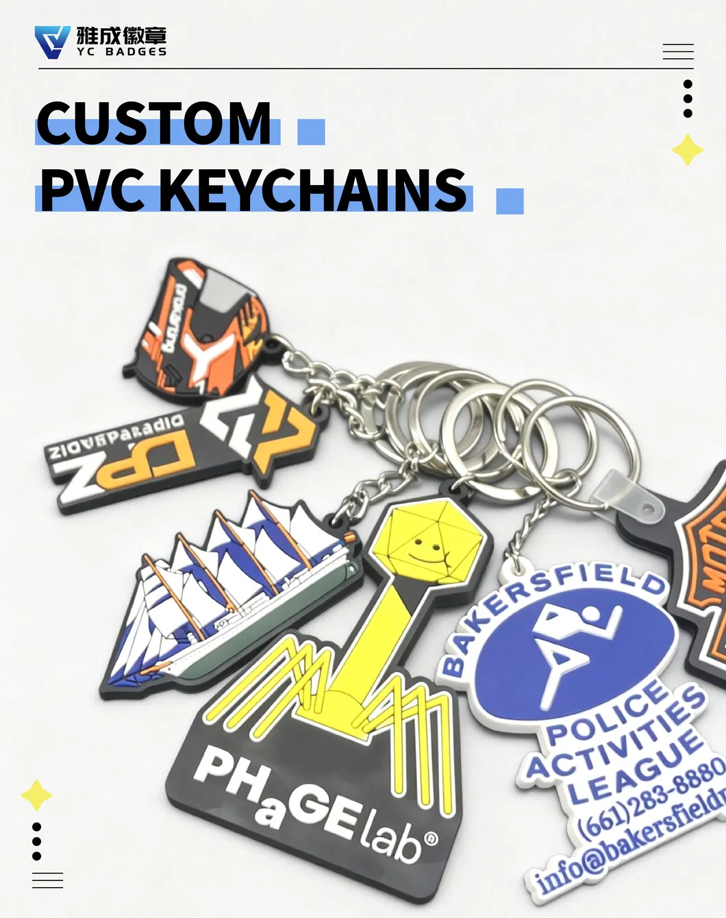 Custom Logo Keychain 1