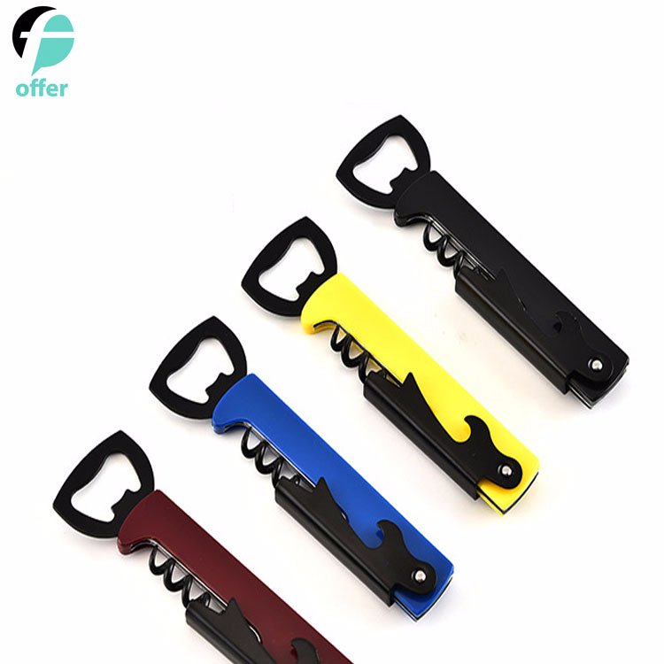 Wine Beer Beverage Kitchen Bar Tool Stainless Steel Multifunction Bottle Opener