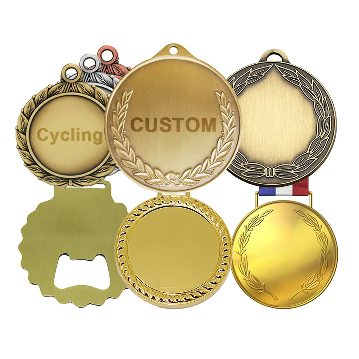 Souvenir Table Tennis Cartoon Gold Metal Custom Commemorative Futsal Design Your Own Bronze Soccer Medals