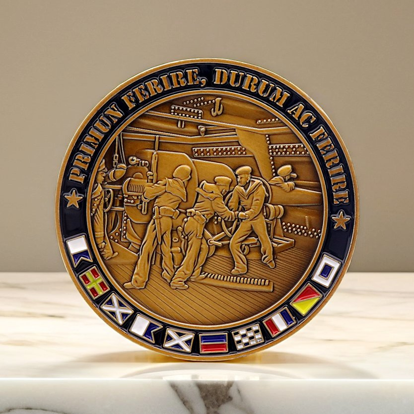 Personalized Logo Metal Coin Command Sergeant Major Royal Navy Coins General Challenge Coin