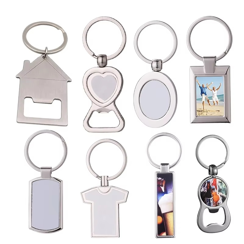 Manufacturer Wholesale Cute Animal Custom Logo Plush Wood Leather Chain Rubber Plastic Metal Key Chains