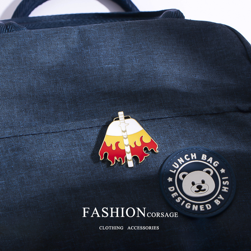 High Quality Lapel Pins Set High Quality Enamel Printed Zinc Alloy Metal Crafts Badges Anime Design China Wholesale Badge