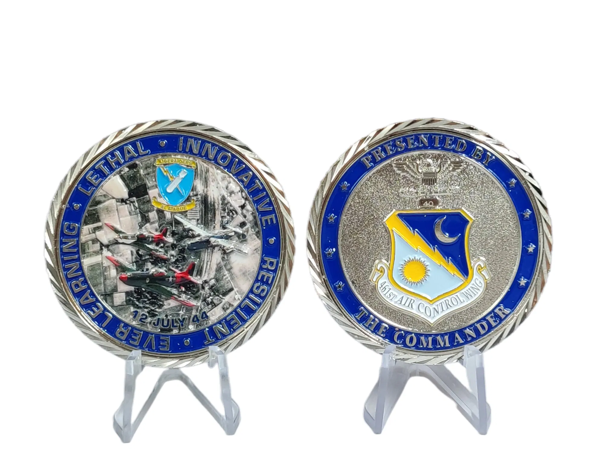 Premium Challenge Coin Metallic Replica Currency Collectible for Enthusiasts