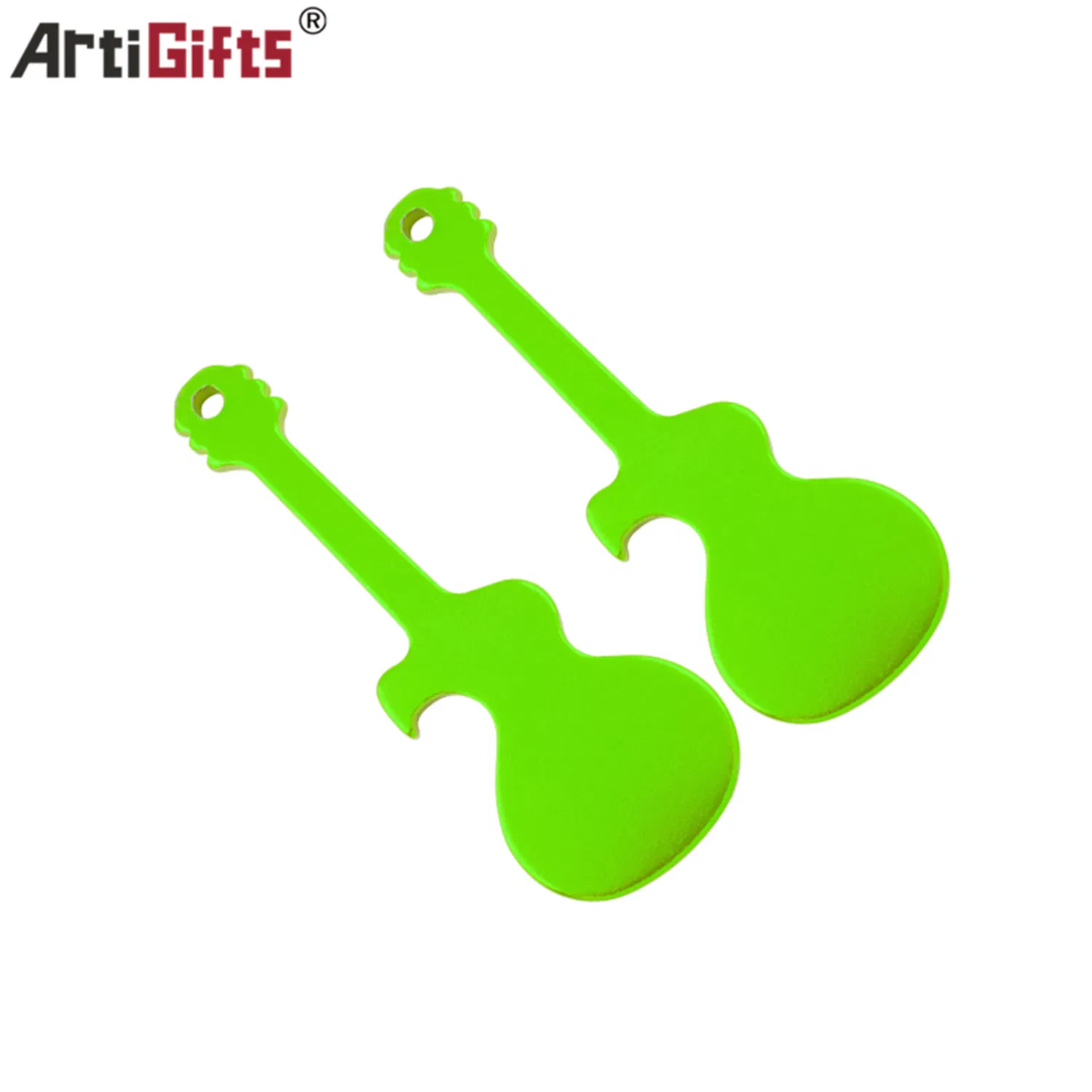 Multifunction Key Chain Customized Fancy Guitar Bottle Opener