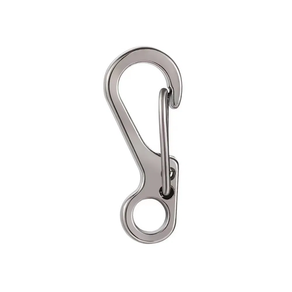 Mini Spring Clasp EDC Outdoor Zinc Alloy Hanging Clasp Keychain
