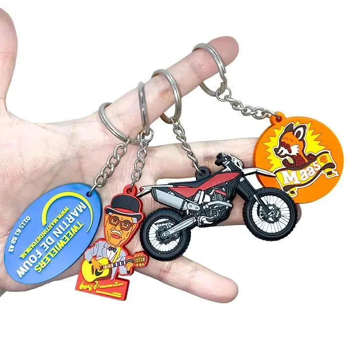 Custom Rubber Keychain 2