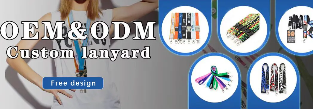 Premium Satin Nylon Keychain and Lanyard Combo