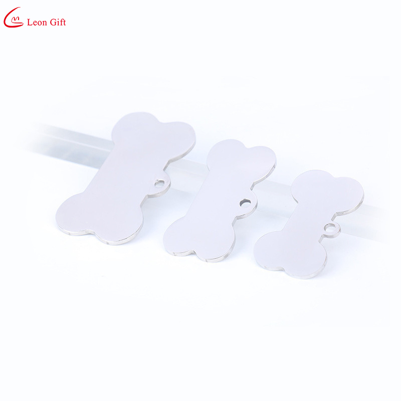 Wholesale Customized Personalized Logo Blank Pet Stainless Steel Dog Tags