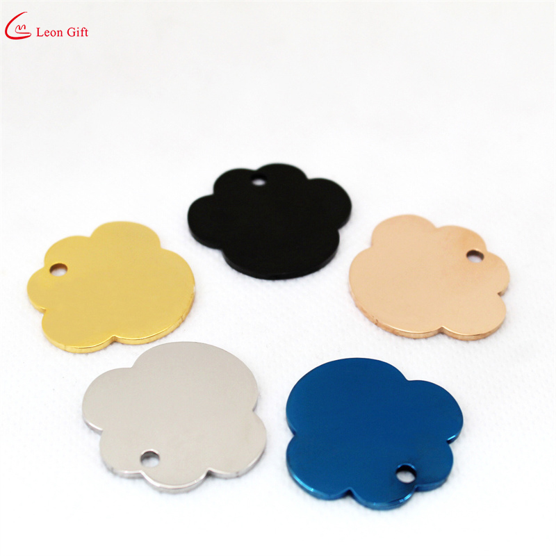 Wholesale Customized Personalized Logo Blank Pet Stainless Steel Dog Tags