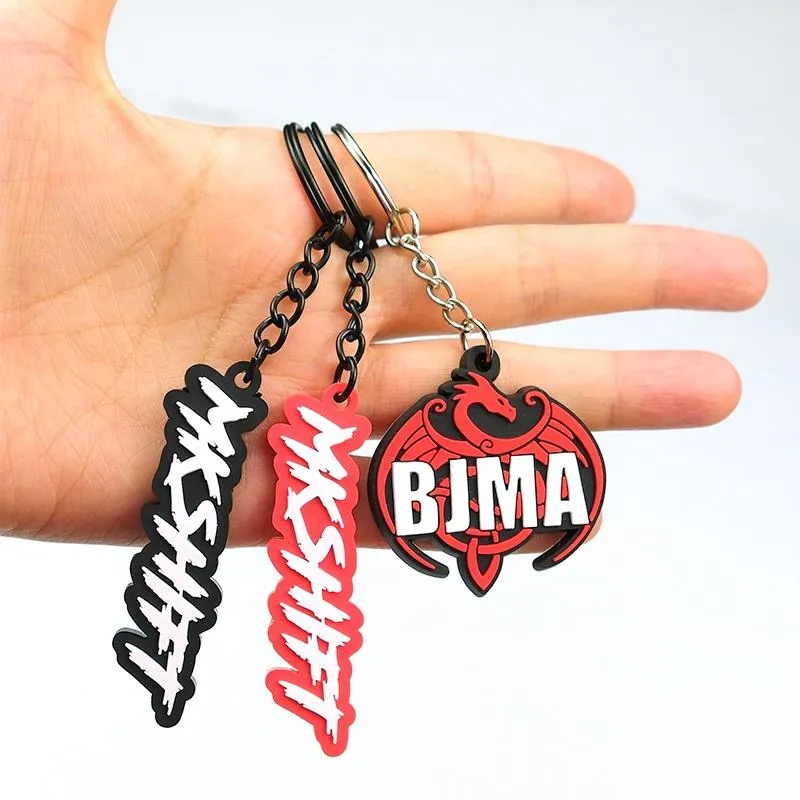Custom Rubber Keychain 1