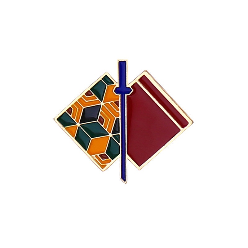 High Quality Lapel Pins Set High Quality Enamel Printed Zinc Alloy Metal Crafts Badges Anime Design China Wholesale Badge