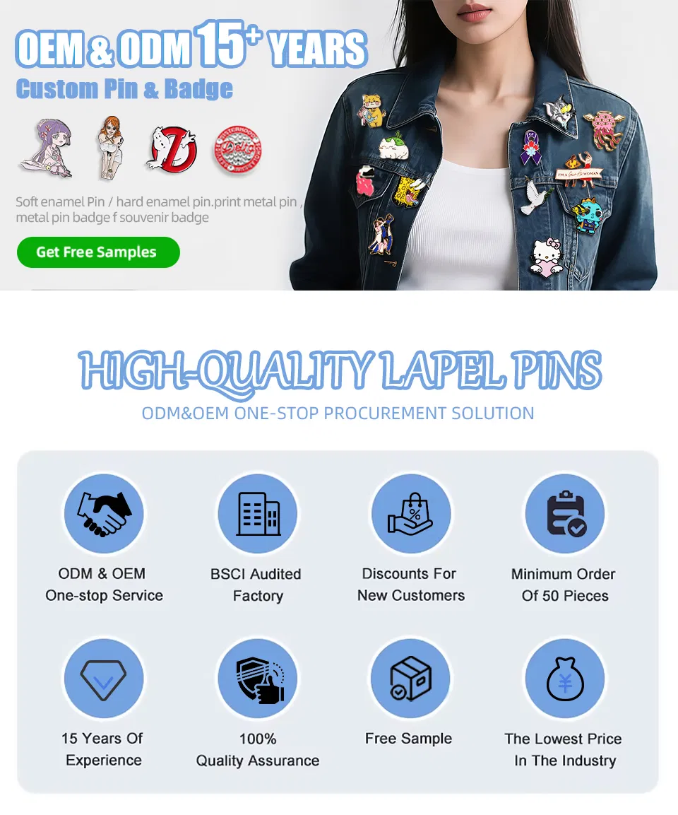 Custom Enamel Pin Banner