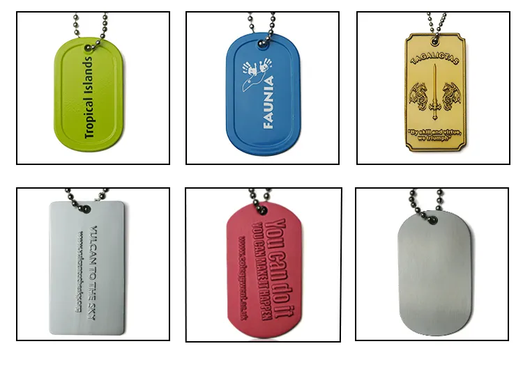 Sublimation Tags
