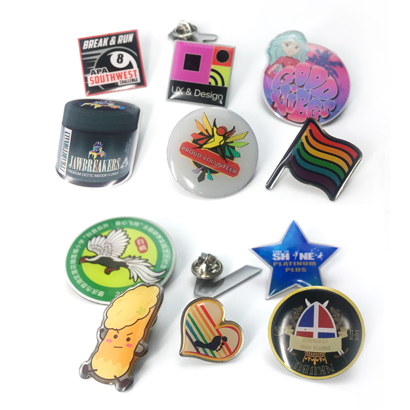 Wholesale Bulk Manufacturer Modern Multicolor Zinc Alloy Breast Cancer Badge Souvenir Promotional Gift Metal Flag Anime Custom Lapel Soft Hard Enamel Pin Badge