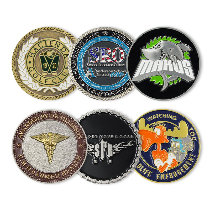 Hot Sale Custom Free design Silver Commemor Coin Maker Custom Metal Hard Enamel Souvenir Blank Challenge Gold Coin