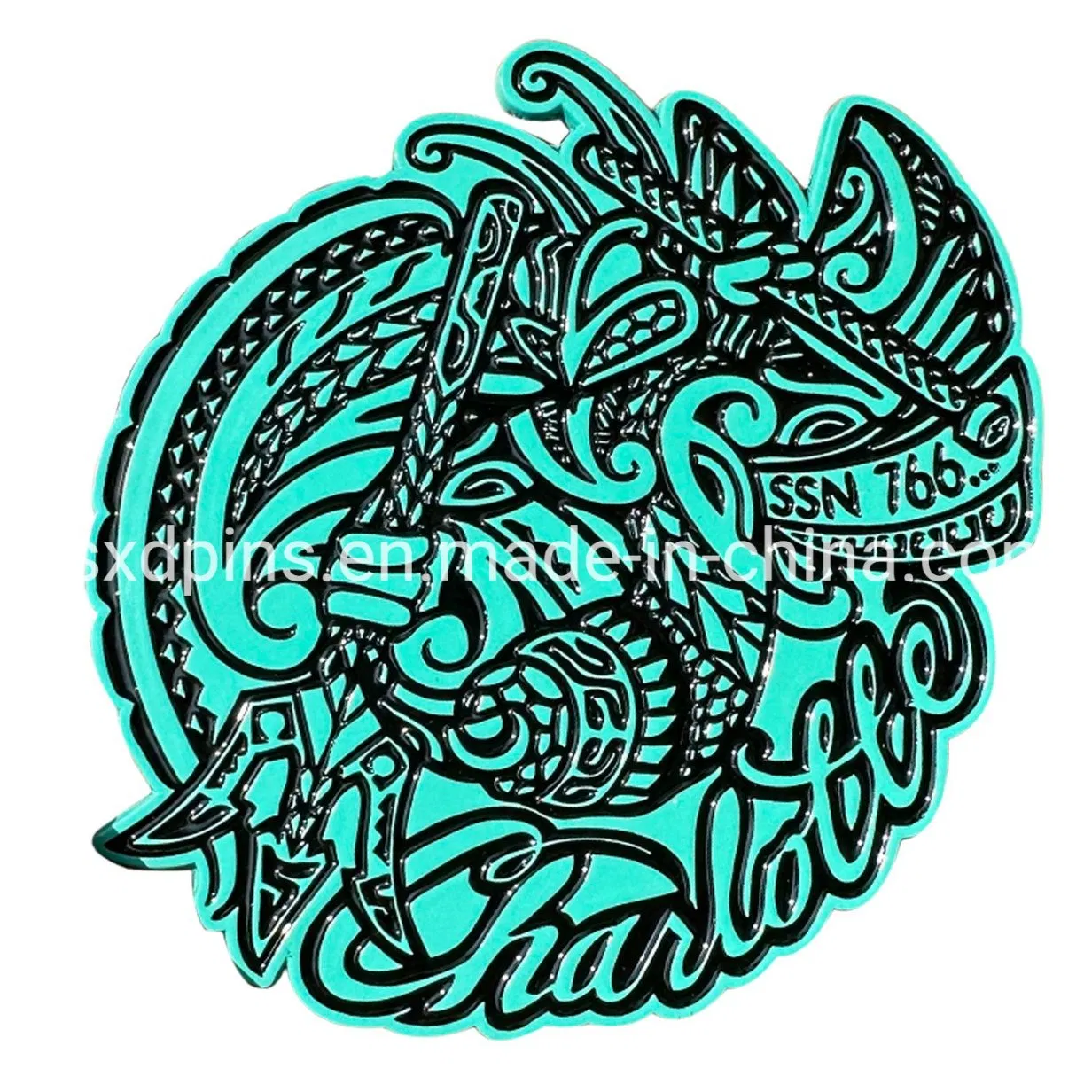 New Design Custom Make Your Own Logo Challenge Coin Enameled Souvenir Coin