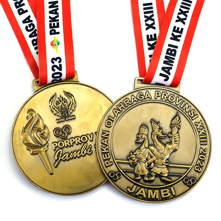 Souvenirs Award Medals Custom Double Side Die Stamping Metal Sports Medals Gold Silver Copper 2D 3D Championship Medals