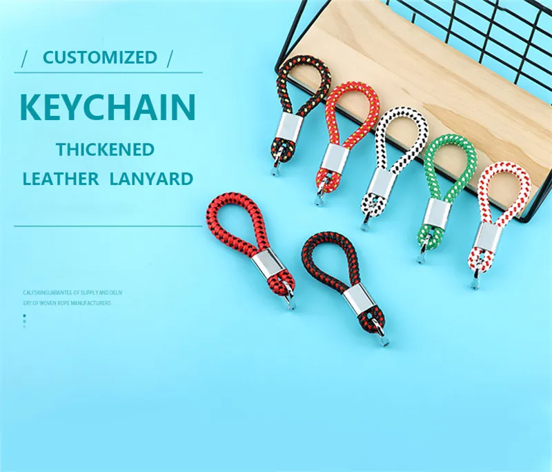 Leather Keychain Details