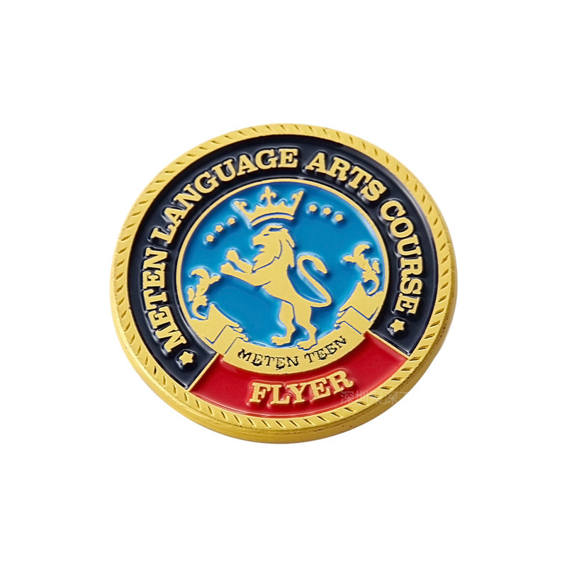 Custom School Logo Commemorative Name Badges Digital Printing Custom Acrylic Pin Badges