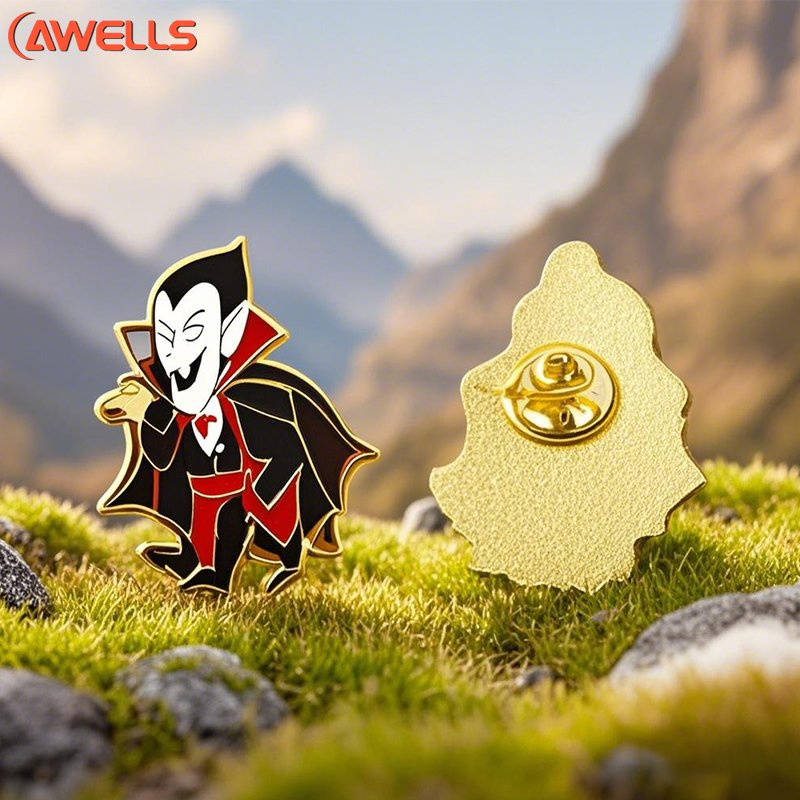 Backing Card Badges Custom Soft Hard Enamel Girly Love Painting Badge Pins