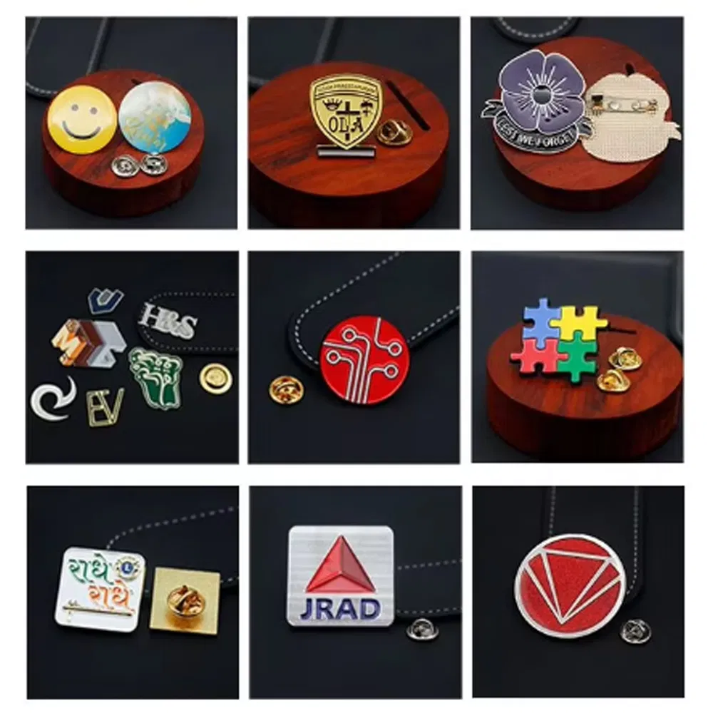 Custom Personalized Logo Plated Metal Lapel Pin for Corporate Company and Branding