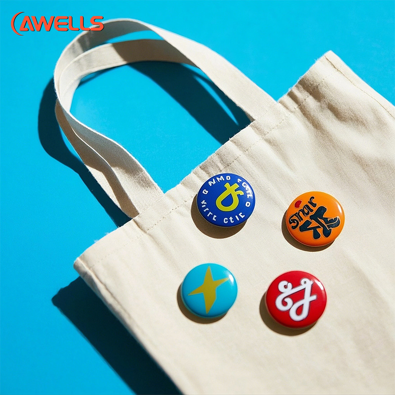 Personalized Custom Blank Metal Pin Badge Button Round Custom Button Badges Printed Button Badge 58mm